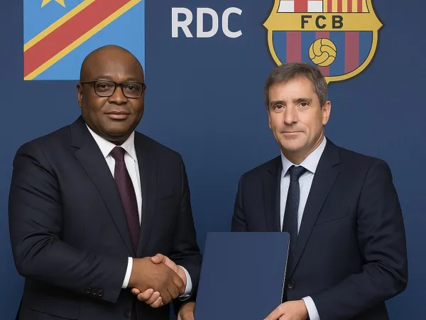 RDC- BARCELONE : Un accord stratégique de 43 millions d’euros signé avec le FC Barcelone pour valoriser l’image du pays